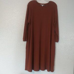 Time and Tru women's size XXL (20) Apricot/orange Dress